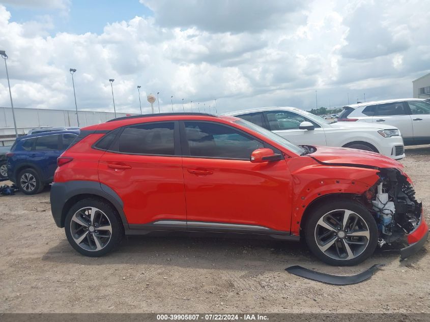 2019 Hyundai Kona Limited VIN: KM8K33A57KU223767 Lot: 39905807