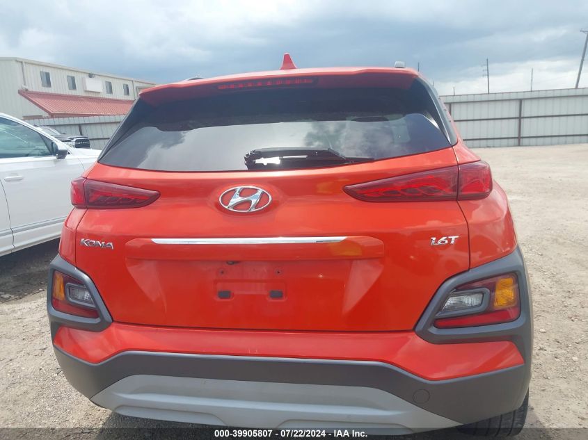 2019 Hyundai Kona Limited VIN: KM8K33A57KU223767 Lot: 39905807