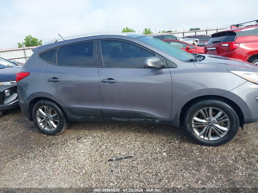 2014 Hyundai Tucson Se VIN: KM8JU3AG4EU797368 Lot: 39905820