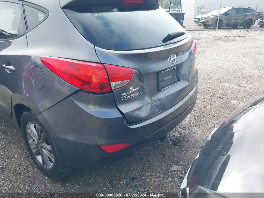 2014 Hyundai Tucson Se VIN: KM8JU3AG4EU797368 Lot: 39905820