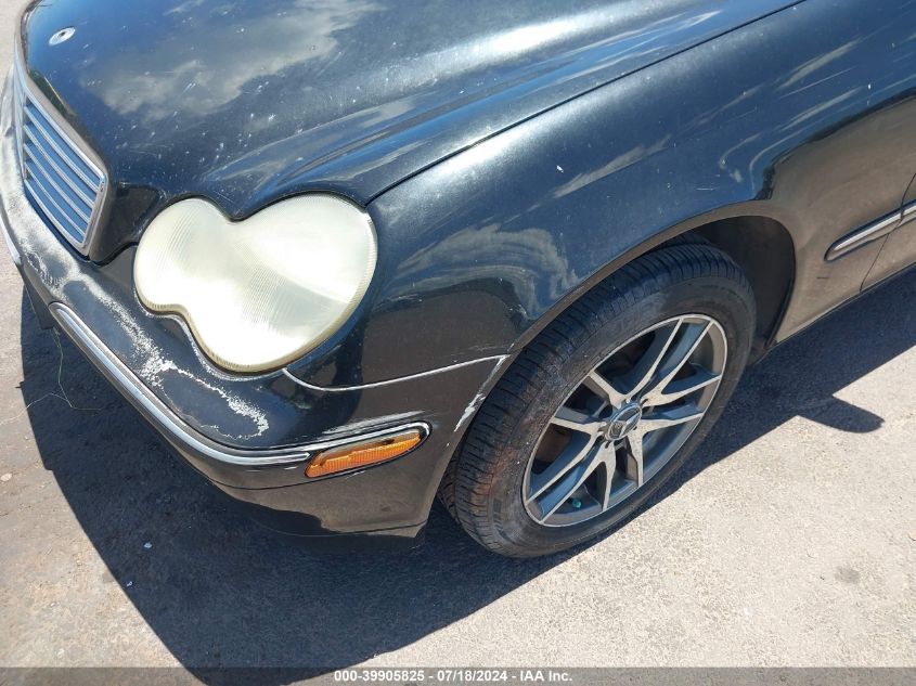 2002 Mercedes-Benz C 320 VIN: WDBRF64J82F287274 Lot: 39905825