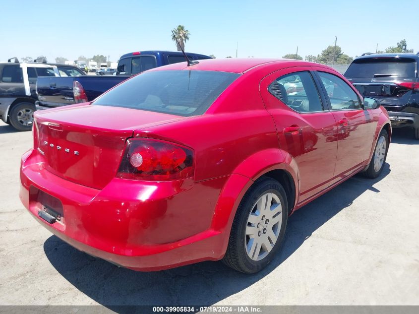 2011 Dodge Avenger Express VIN: 1B3BD4FB7BN534164 Lot: 39905834