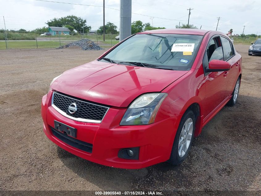 2012 Nissan Sentra 2.0 Sr VIN: 3N1AB6AP6CL704906 Lot: 39905840