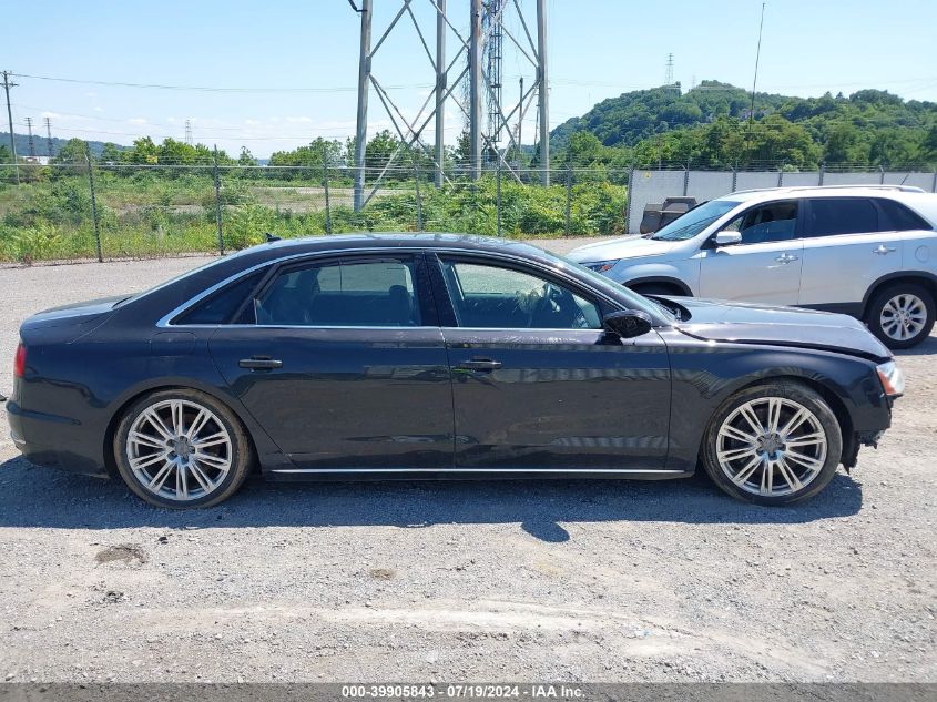 WAUR2AFD9DN009352 2013 Audi A8 L 4.0T