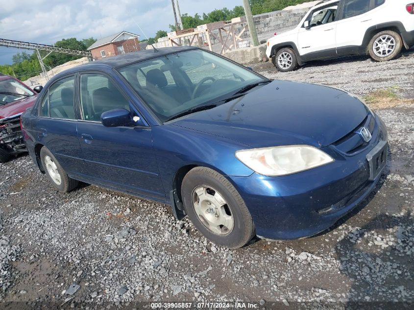 JHMES96665S006895 | 2005 HONDA CIVIC HYBRID