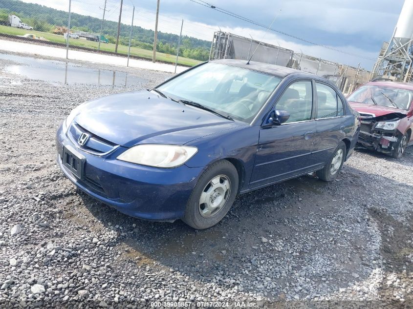 JHMES96665S006895 | 2005 HONDA CIVIC HYBRID