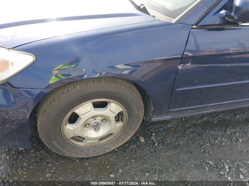 JHMES96665S006895 | 2005 HONDA CIVIC HYBRID