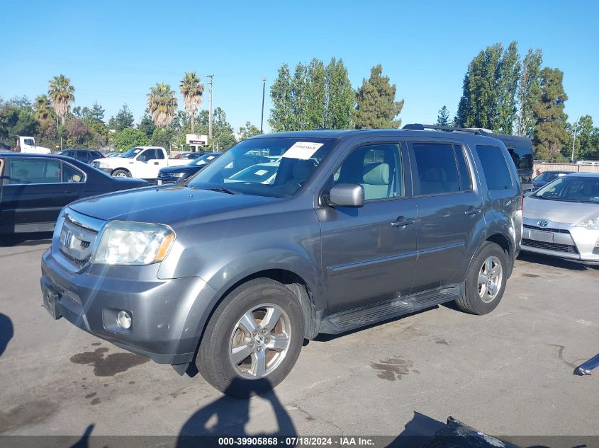 2009 Honda Pilot Ex VIN: 5FNYF38489B024555 Lot: 39905868