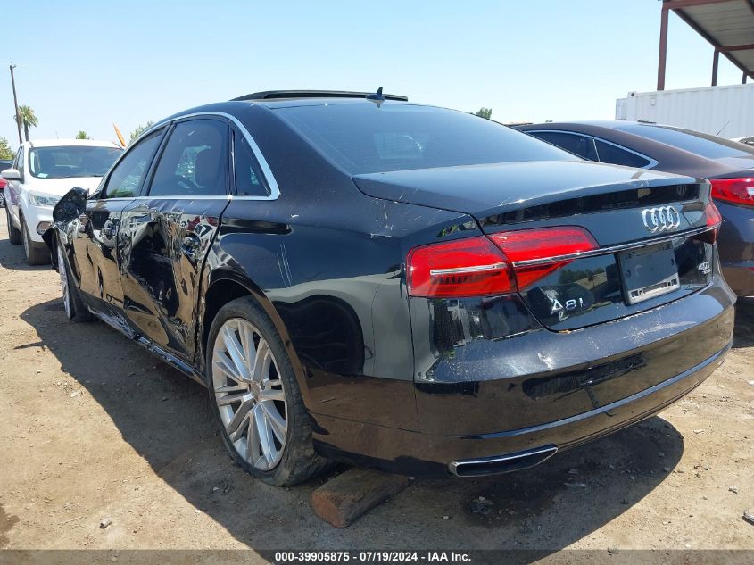 2017 Audi A8 L L Quattro/Sport VIN: WAU43AFD4HN002306 Lot: 39905875