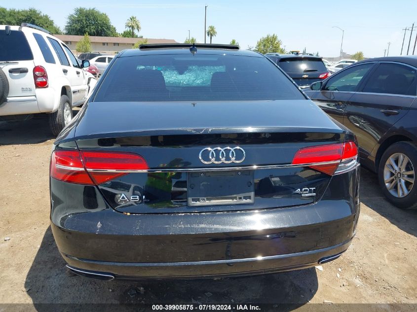 2017 Audi A8 L L Quattro/Sport VIN: WAU43AFD4HN002306 Lot: 39905875