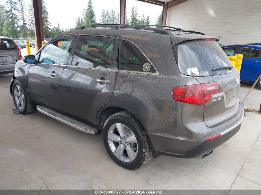 2HNYD2H30CH540282 2012 Acura Mdx Technology Package