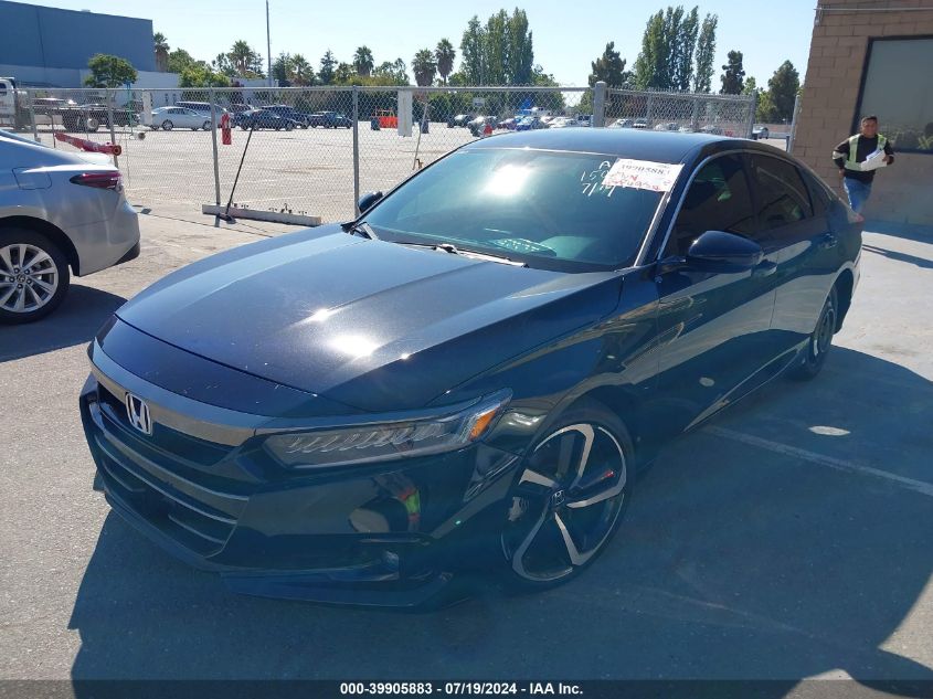 2022 Honda Accord Sport VIN: 1HGCV1F35NA111295 Lot: 39905883