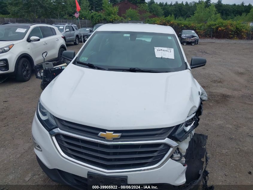 2018 Chevrolet Equinox Ls VIN: 2GNAXREVXJ6161139 Lot: 39905922