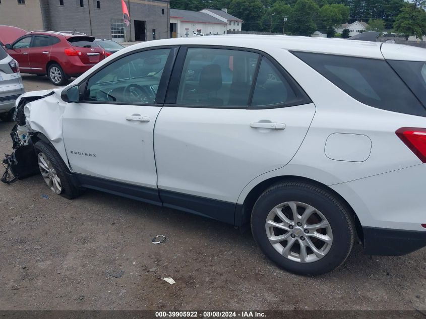 2018 Chevrolet Equinox Ls VIN: 2GNAXREVXJ6161139 Lot: 39905922