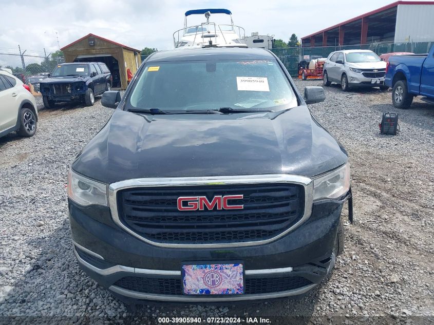 2018 GMC Acadia Sle-1 VIN: 1GKKNKLA6JZ143062 Lot: 39905940