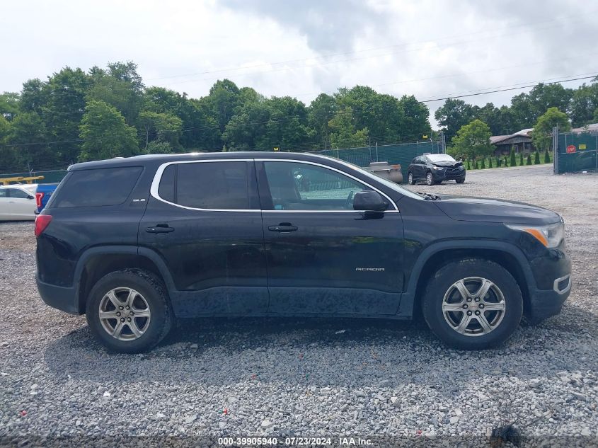 2018 GMC Acadia Sle-1 VIN: 1GKKNKLA6JZ143062 Lot: 39905940