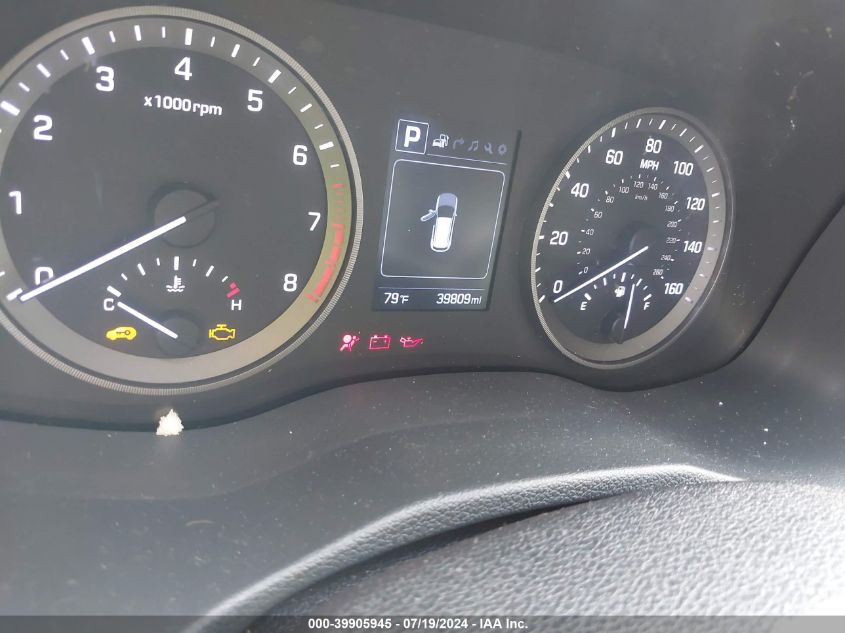 2018 Hyundai Tucson Limited/Sport And Eco/Se VIN: KM8J3CA24JU634771 Lot: 39905945