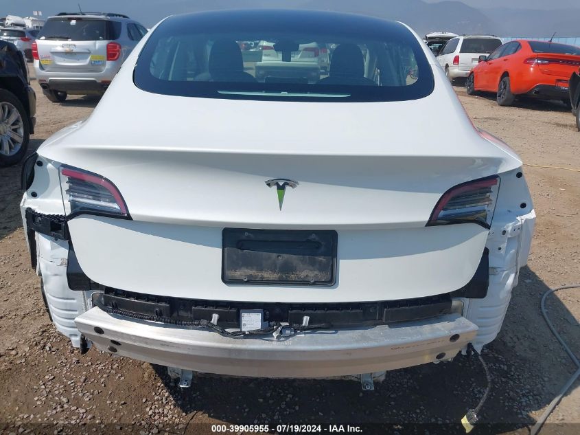 2021 Tesla Model 3 Standard Range Plus Rear-Wheel Drive VIN: 5YJ3E1EAXMF028143 Lot: 39905955