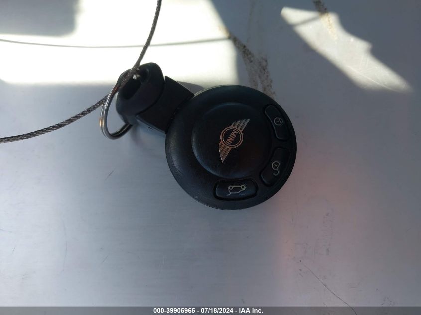 2008 Mini Cooper S S VIN: WMWMF73548TV36408 Lot: 39905965