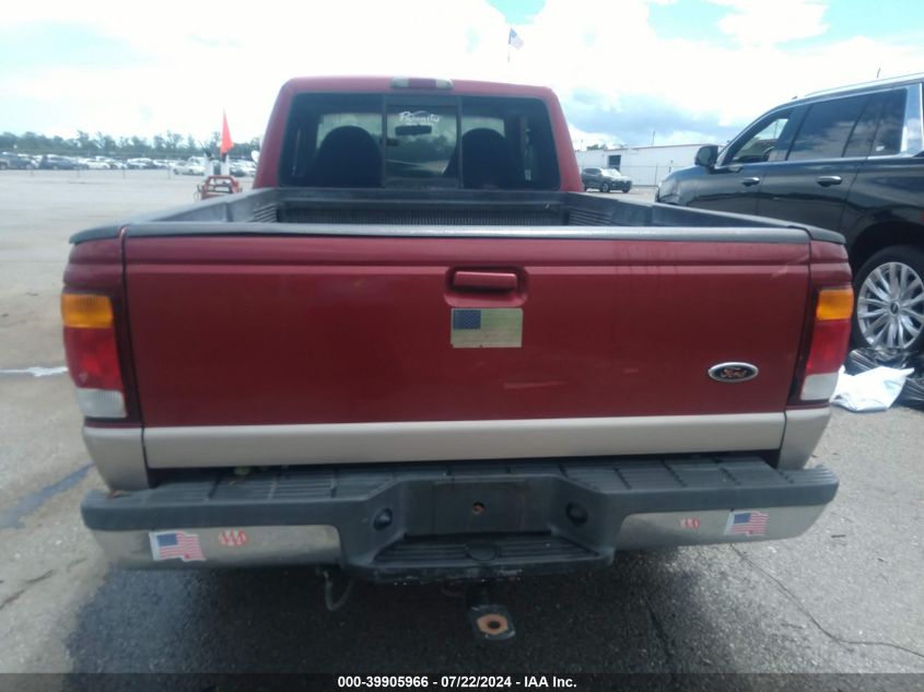 1998 Ford Ranger Splash/Xl/Xlt VIN: 1FTYR14U2WPA83975 Lot: 39905966