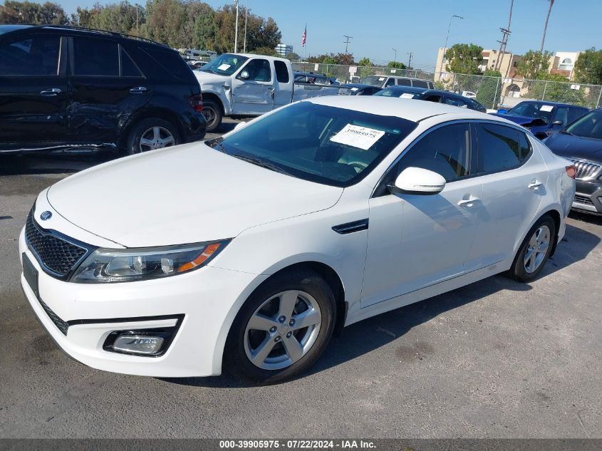 2015 Kia Optima Lx VIN: KNAGM4A76F5657979 Lot: 39905975