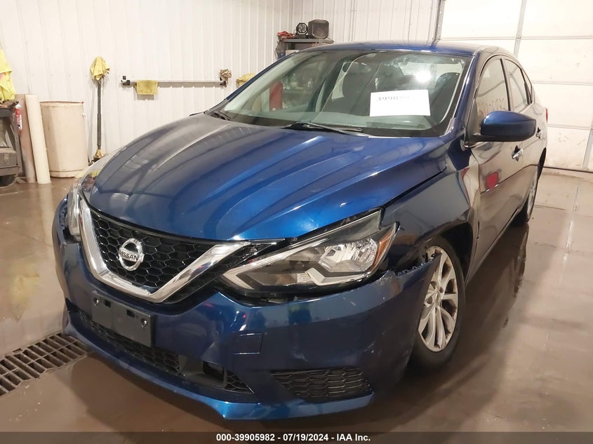 VIN 3N1AB7AP7KY447164 2019 NISSAN SENTRA SV