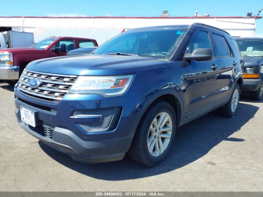 2016 Ford Explorer VIN: 1FM5K8B88GGA20317 Lot: 39906002