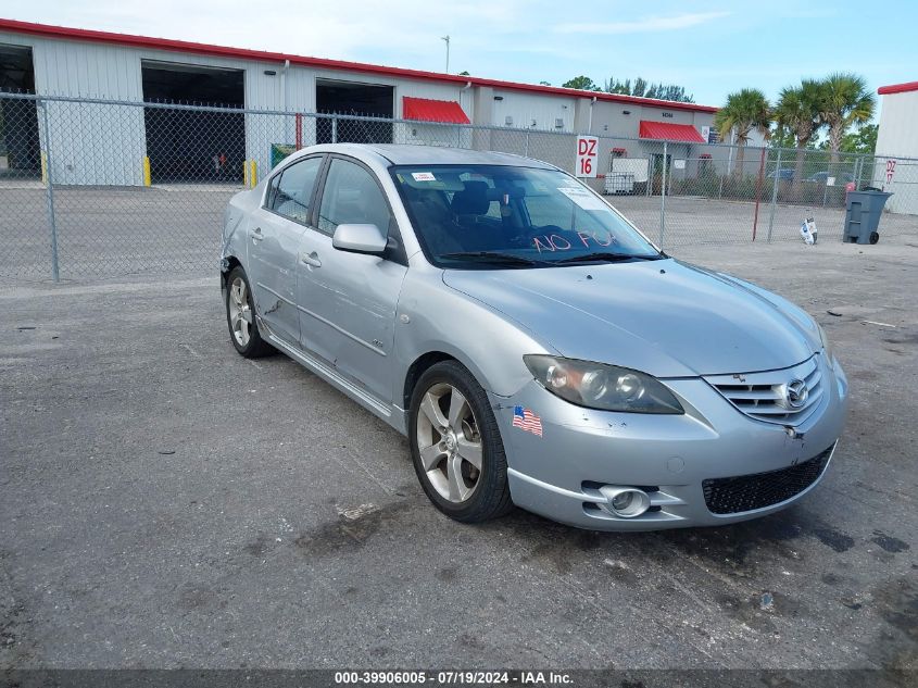 2006 Mazda Mazda3 S Touring VIN: JM1BK324X61542861 Lot: 39906005