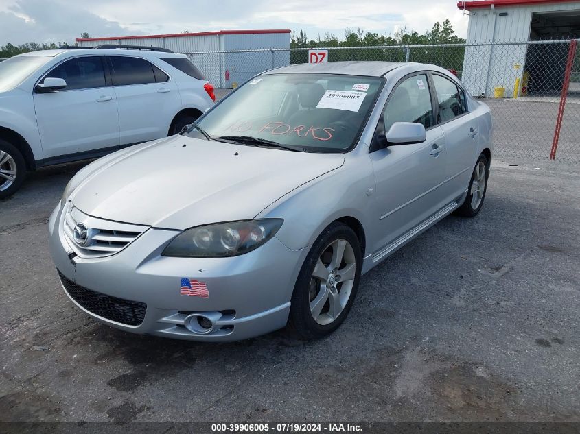 2006 Mazda Mazda3 S Touring VIN: JM1BK324X61542861 Lot: 39906005