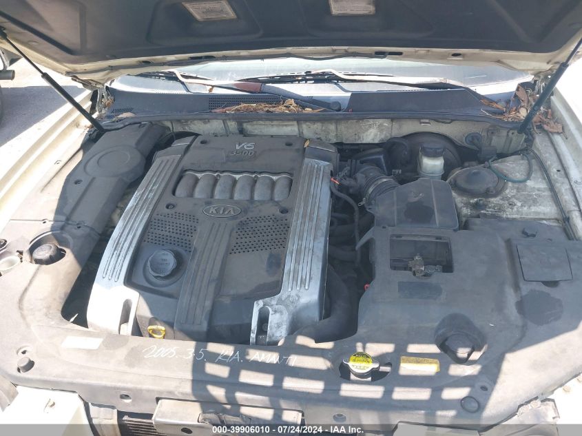 2005 Kia Amanti VIN: KNALD124255064359 Lot: 39906010