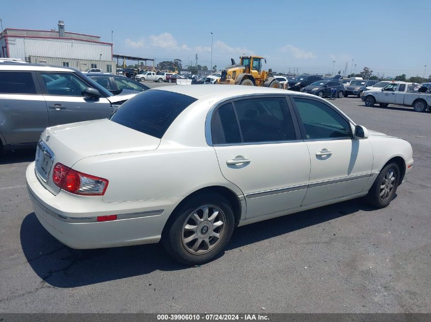 2005 Kia Amanti VIN: KNALD124255064359 Lot: 39906010