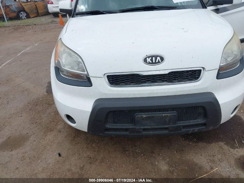 2011 Kia Soul + VIN: KNDJT2A25B7707449 Lot: 39906046