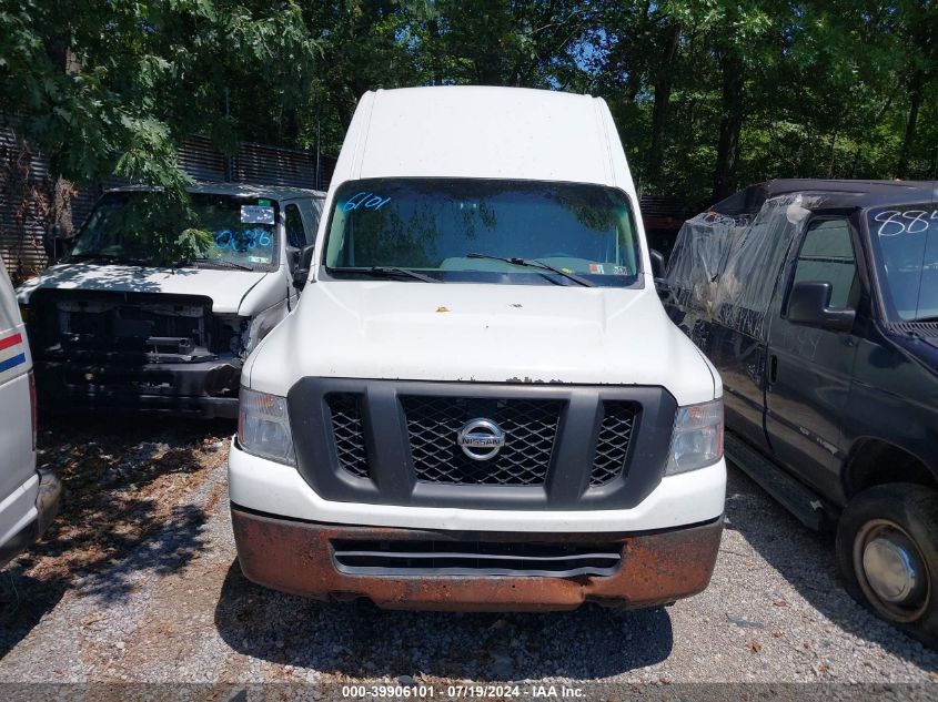 2015 Nissan Nv Cargo Nv2500 Hd Sv V6 VIN: 1N6BF0LY2FN802390 Lot: 39906101