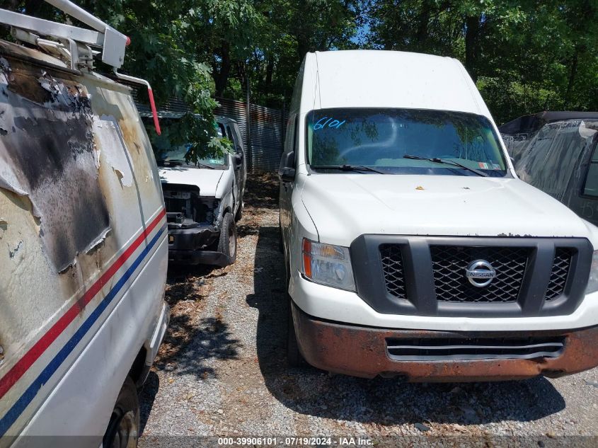 2015 Nissan Nv Cargo Nv2500 Hd Sv V6 VIN: 1N6BF0LY2FN802390 Lot: 39906101