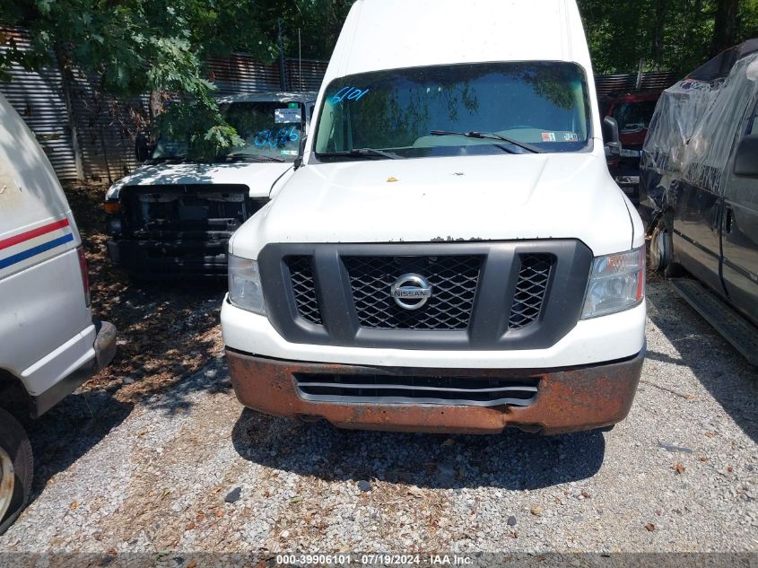 2015 Nissan Nv Cargo Nv2500 Hd Sv V6 VIN: 1N6BF0LY2FN802390 Lot: 39906101