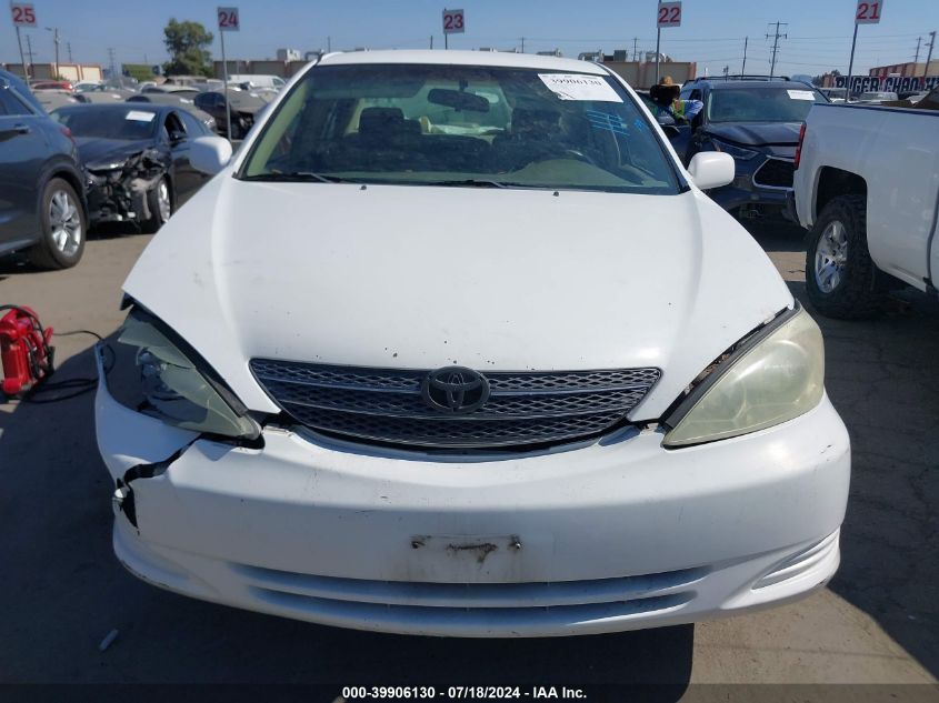 2003 Toyota Camry Le VIN: 4T1BE32K13U140769 Lot: 39906130