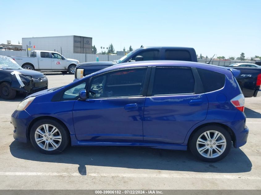 2010 Honda Fit Sport VIN: JHMGE8H42AS011219 Lot: 39906182