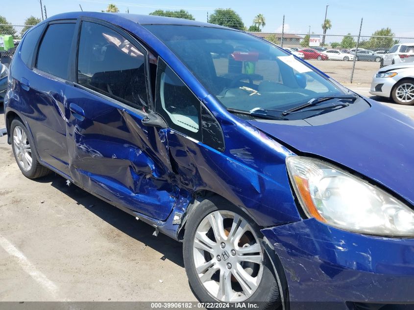 2010 Honda Fit Sport VIN: JHMGE8H42AS011219 Lot: 39906182