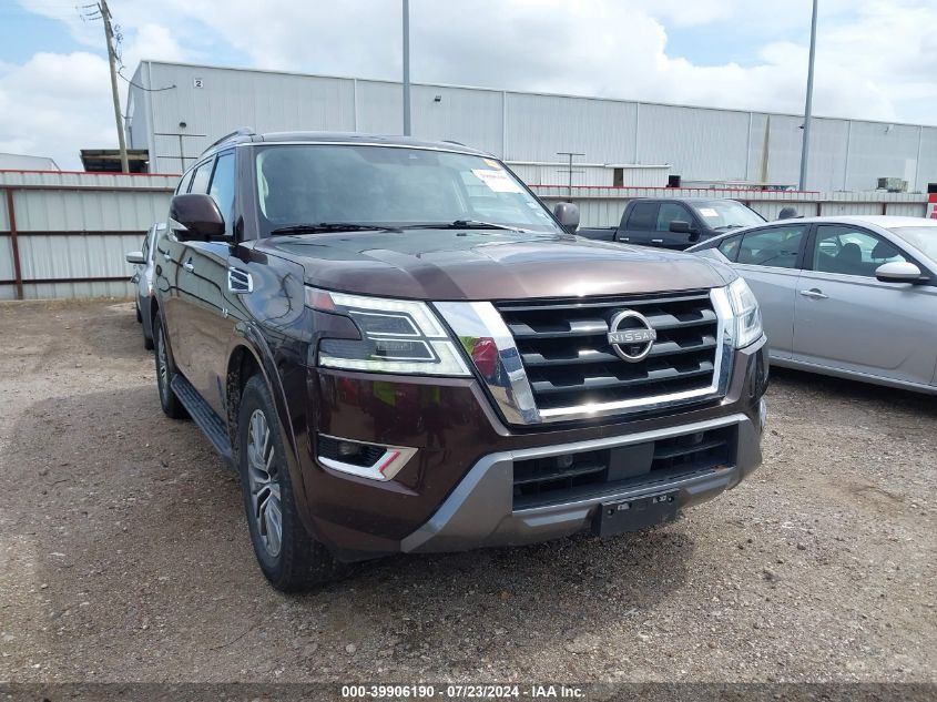 2021 Nissan Armada Sl VIN: JN8AY2BD7M9661104 Lot: 39906190