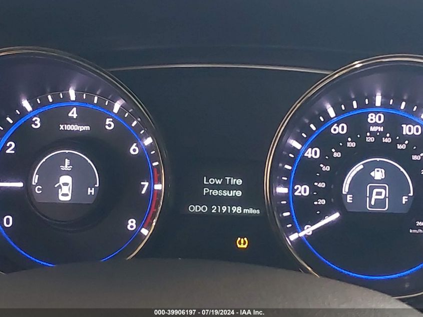 2011 Hyundai Sonata Gls VIN: 5NPEB4AC2BH238017 Lot: 39906197