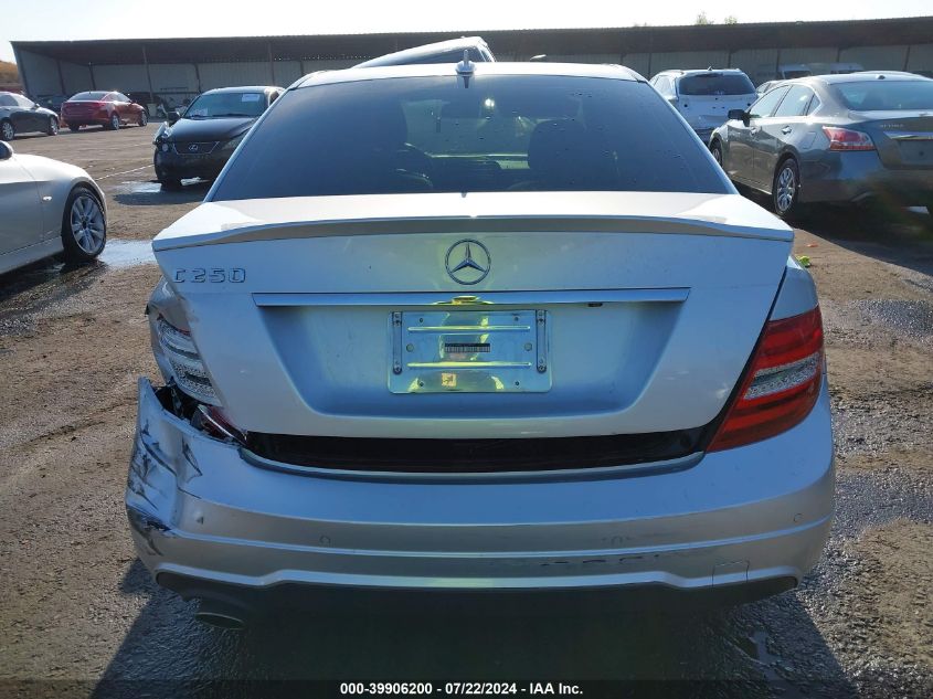 2012 Mercedes-Benz C 250 Luxury/Sport VIN: WDDGF4HB9CR237912 Lot: 39906200