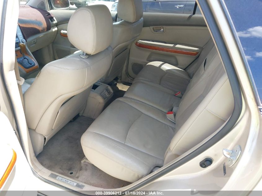 2004 Lexus Rx 330 VIN: 2T2HA31U74C002337 Lot: 39906212