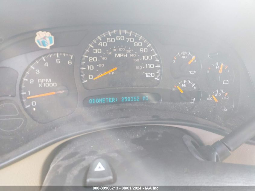 2005 Chevrolet Tahoe Ls VIN: 1GNEC13T55J256443 Lot: 39906213