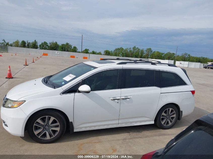 2014 Honda Odyssey Touring/Touring Elite VIN: 5FNRL5H92EB098911 Lot: 39906229