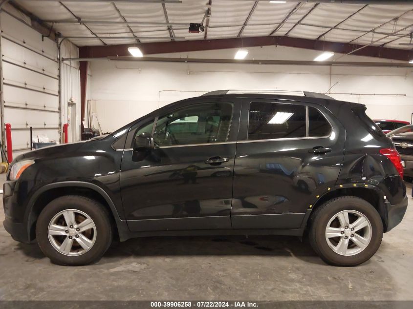 2016 Chevrolet Trax Lt VIN: KL7CJPSB9GB599753 Lot: 39906258