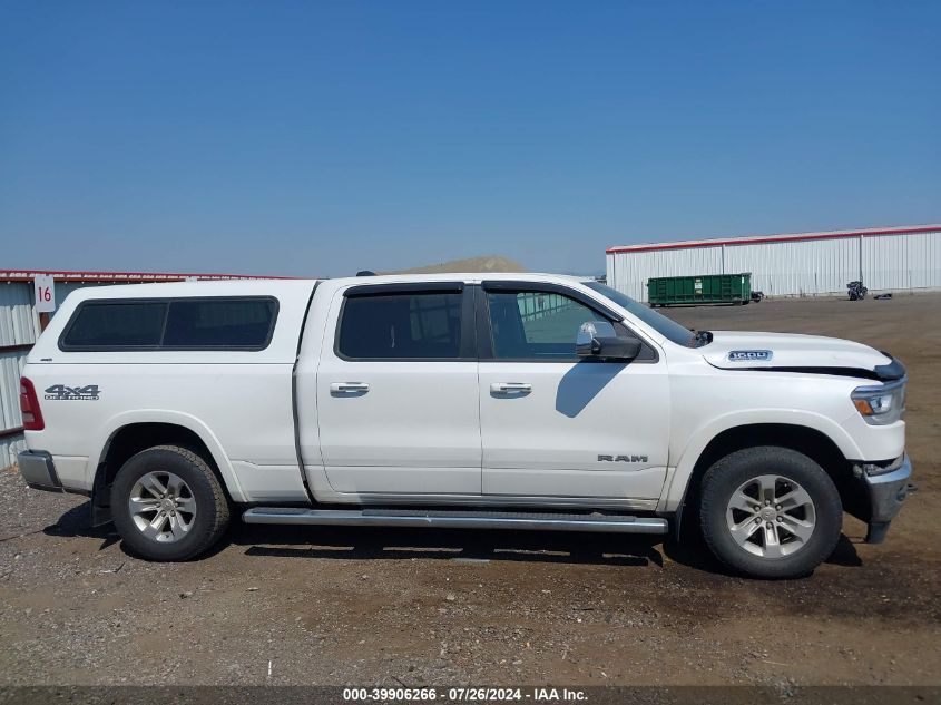 2019 Ram 1500 Laramie 4X4 6'4 Box VIN: 1C6SRFRT7KN736381 Lot: 39906266