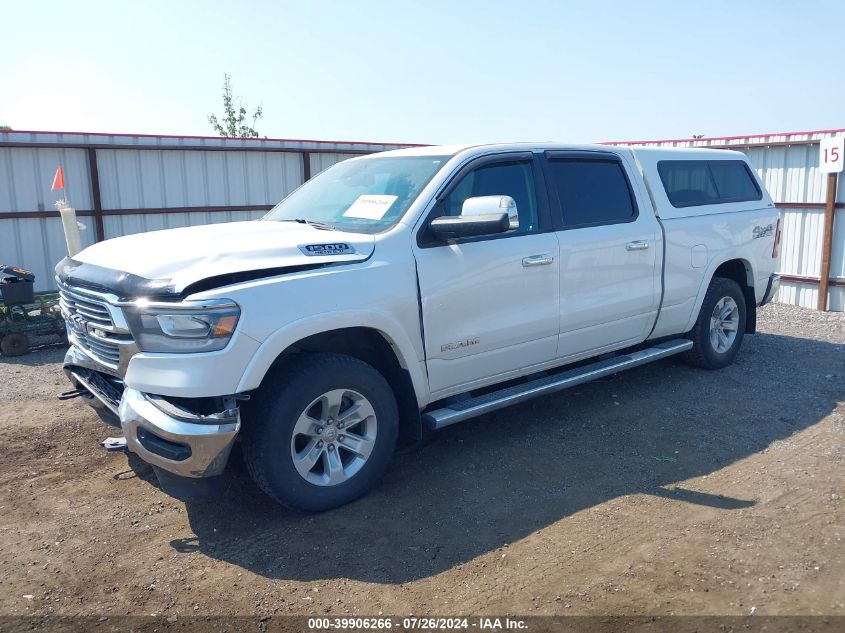 2019 Ram 1500 Laramie 4X4 6'4 Box VIN: 1C6SRFRT7KN736381 Lot: 39906266