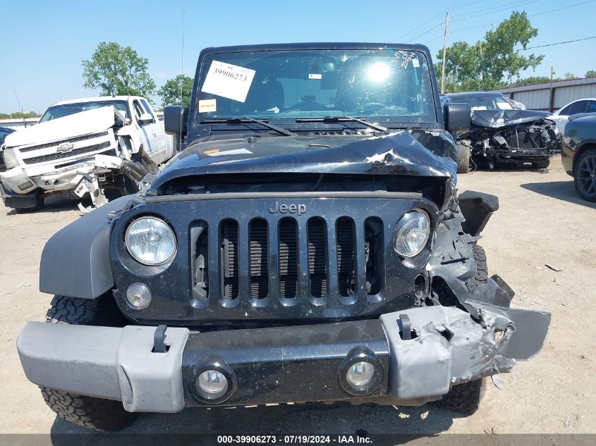 2018 Jeep Wrangler Jk Unlimited Willy Wheeler W 4X4 VIN: 1C4BJWDG2JL868274 Lot: 39906273