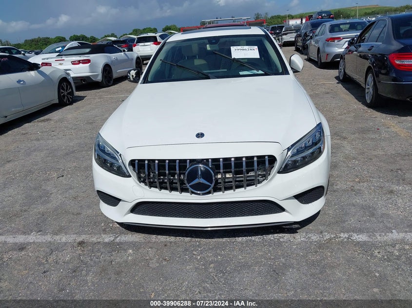 VIN 55SWF8DB7KU303816 2019 MERCEDES-BENZ C 300