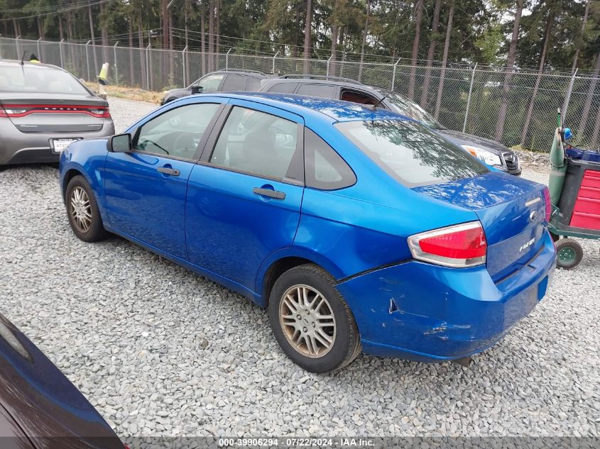 2011 Ford Focus Se VIN: 1FAHP3FN1BW168125 Lot: 39906294